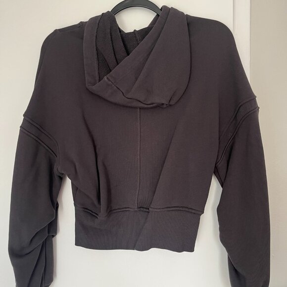 Gymshark Heavyweight Loopback Sweat Hoodie - Asphalt Grey - Picture 4 of 4